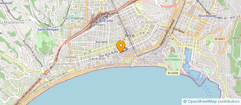 localisation de l'entreprise UNION FINANCIERE POUR L'INDUSTRIE à NICE