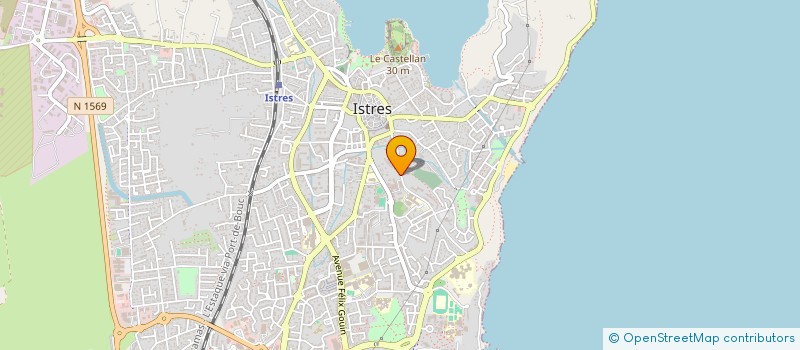 localisation de l'entreprise UNION FOS ISTRES BASKET VILLE NOUVELLE à ISTRES
