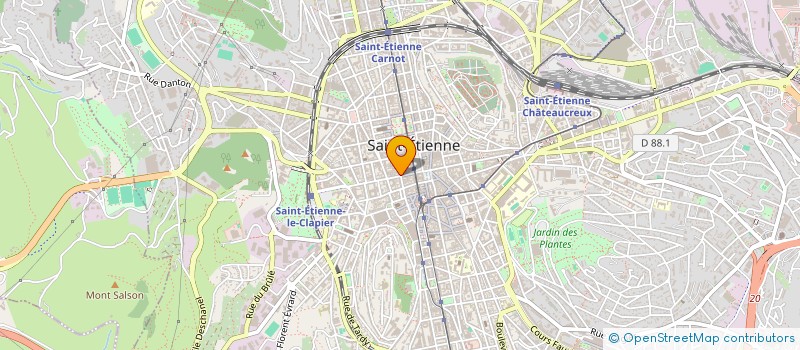 localisation de l'entreprise UNION FRANC CENTRE VACAN ASS D à SAINT-ETIENNE