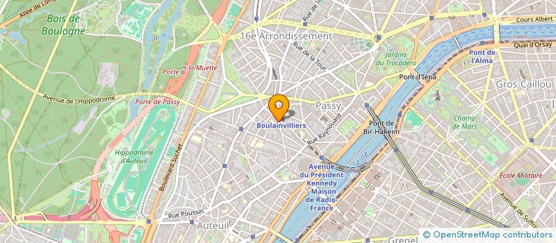 localisation de l'entreprise UNION FRANC DES DESIGNERS INDUSTRIELS  PARIS