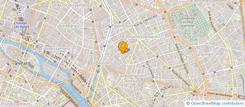 localisation de l'entreprise UNION FRANCAISE DEPANNAGES ET SERVICES  PARIS