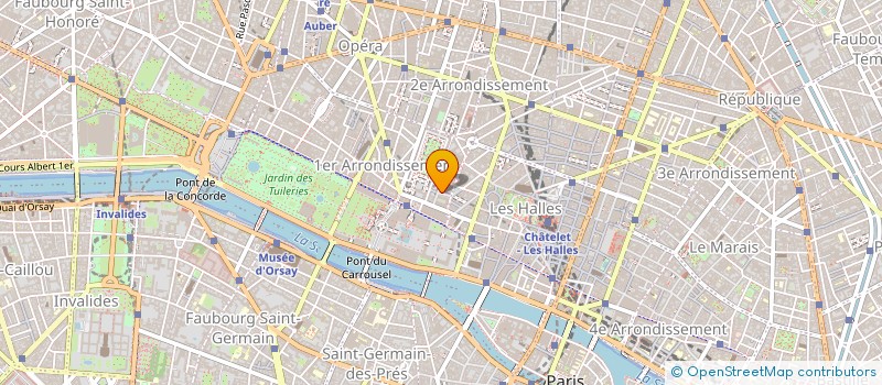 localisation de l'entreprise UNION FRANCAISE DES INDUTRIES MODE ET HABILLEMENT à PARIS