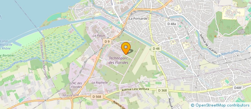 localisation de l'entreprise UNION FRANCE à MARIGNANE