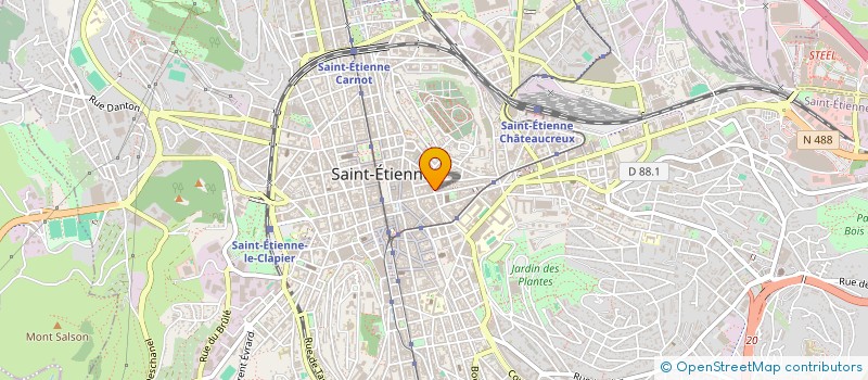 localisation de l'entreprise UNION FRATERNELLE STE MARIE à SAINT-ETIENNE