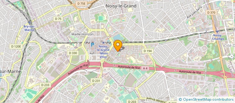 localisation de l'entreprise UNION FROC à NOISY-LE-GRAND