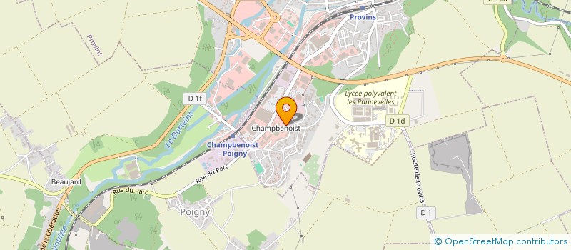 localisation de l'entreprise UNION FUTSAL ESPOIRS PROVINOIS à PROVINS