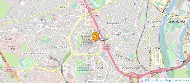 localisation de l'entreprise UNION GAME à TOULOUSE