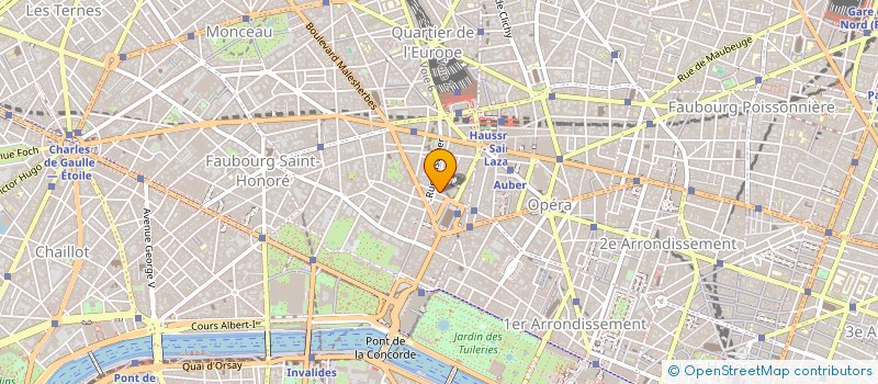 localisation de l'entreprise UNION GARANTIE ET DE PLACEMENT  PARIS