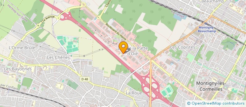 localisation de l'entreprise UNION GENERALE DE FABRICANTS à HERBLAY-SUR-SEINE