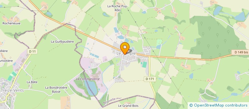 localisation de l'entreprise UNION GENERALE SPORTIVE DE L'ENSEIGNEMENT LIBRE  MAULEON