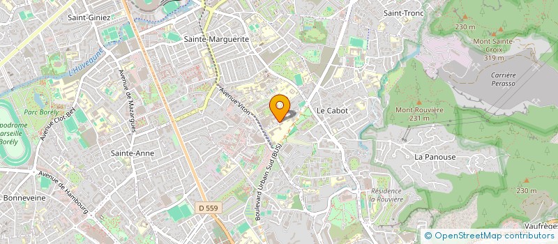 localisation de l'entreprise UNION GEST ETS CAIS ASS MAL PACA CORSE  MARSEILLE