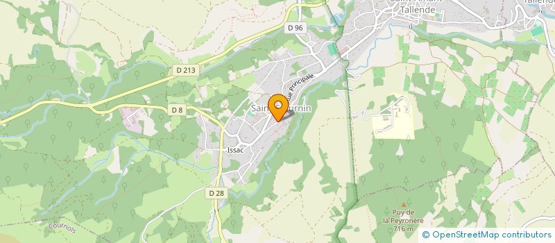 localisation de l'entreprise UNION HELVETIQUE DE CLERMONT FERRAND à SAINT-SATURNIN