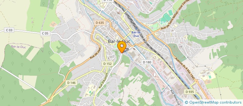 localisation de l'entreprise UNION IMMOB ORGANISM SOCIAUX à BAR-LE-DUC
