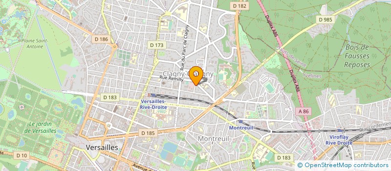 localisation de l'entreprise UNION IMMOBILIERE à VERSAILLES