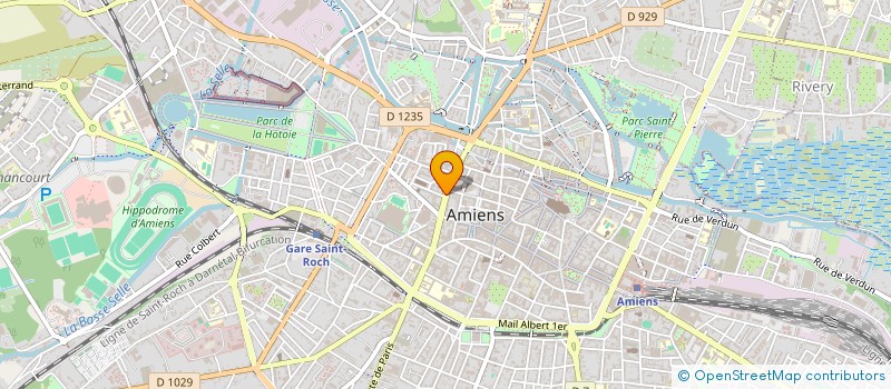 localisation de l'entreprise UNION INDUS METIERS METALLURGIE AMIENS  AMIENS