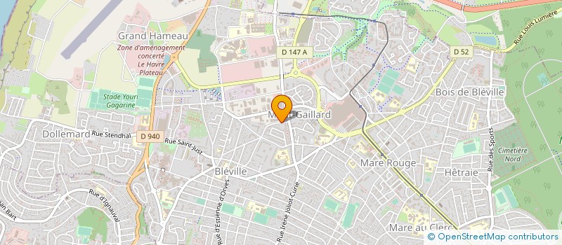 localisation de l'entreprise UNION INDUST METIER METALLURG REG HAVRAI à LE HAVRE