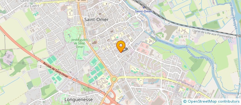 localisation de l'entreprise UNION INDUSTRIES AGRICOLES NORD PAS DE C  SAINT-OMER