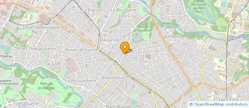 localisation de l'entreprise UNION INT BEGLES ELIM LEUR BEGAIEMENT à NANTES