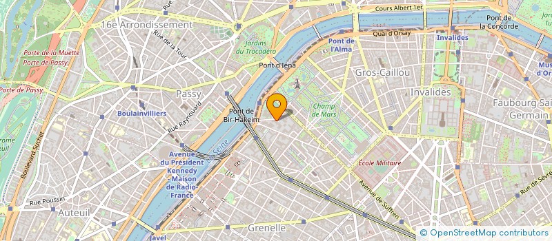 localisation de l'entreprise UNION INTER DES CHEMINS FER  PARIS