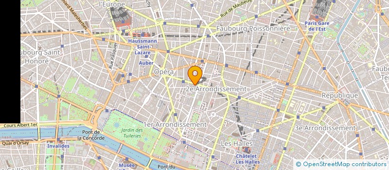 localisation de l'entreprise UNION INTERNATIONALE DES AVOCATS  PARIS