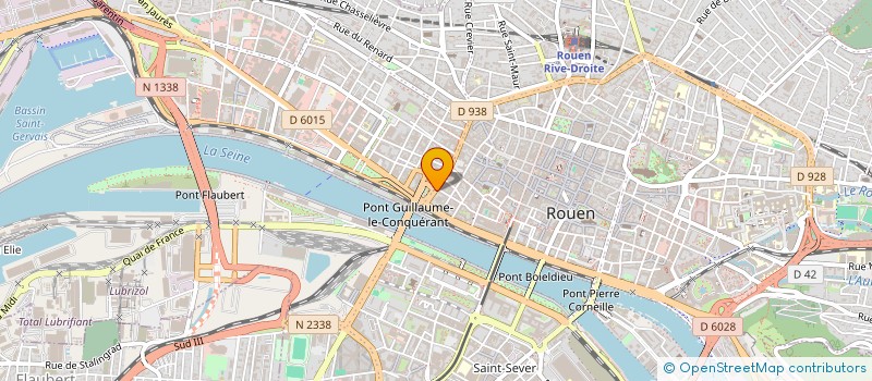 localisation de l'entreprise UNION INTERPROF SECTION ROUENNAISE CFDT à ROUEN