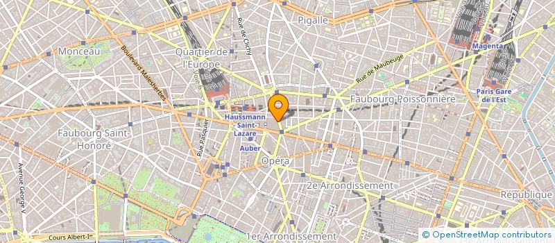 localisation de l'entreprise UNION INVESTISSEMENTS COMMERCIAUX  PARIS