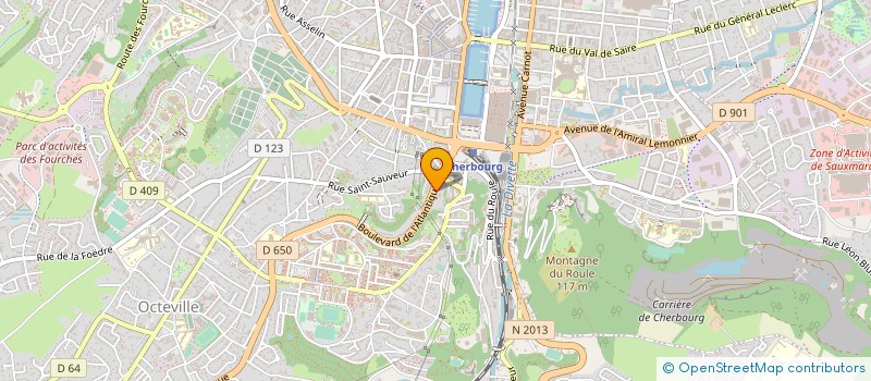 localisation de l'entreprise UNION ISLAMIQUE  CHERBOURG-EN-COTENTIN