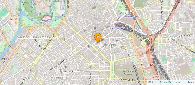 localisation de l'entreprise UNION JEUNESSES COMMUNISTES à LILLE