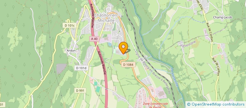 localisation de l'entreprise UNION LABEL NET à VALSERHONE