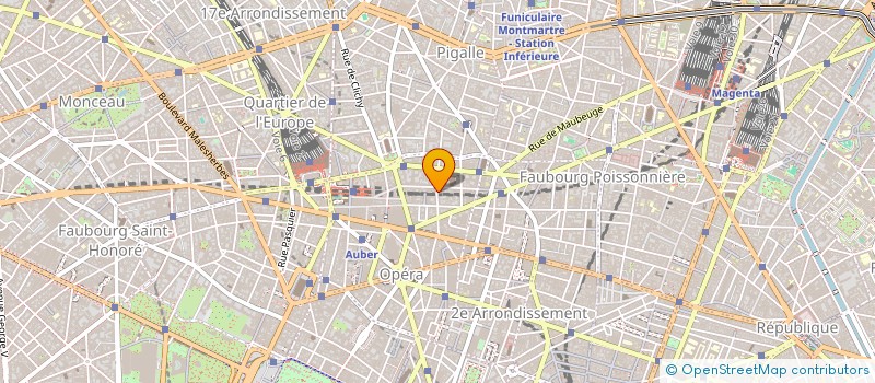 localisation de l'entreprise UNION LAITIERE EUROPEENNE à PARIS