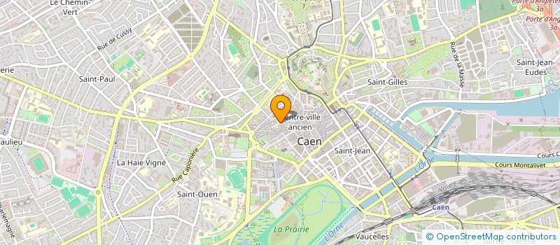 localisation de l'entreprise UNION LES SAINTS PERES  CAEN