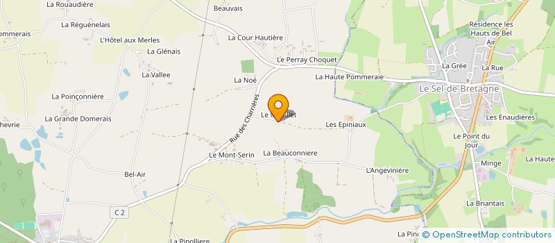 localisation de l'entreprise UNION LOCALE ANIMATION MILIEU RURAL  PANCE