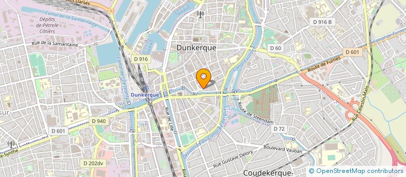 localisation de l'entreprise UNION LOCALE CFE CGC DE DUNKERQUE COUDEKERQUE-BRANCHE  COUDEKERQUE-BRANCHE