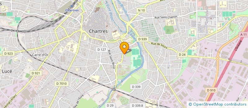 localisation de l'entreprise UNION LOCALE CGT à CHARTRES