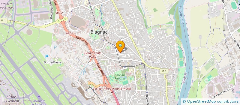 localisation de l'entreprise UNION LOCALE CGT BLAGNAC à BLAGNAC