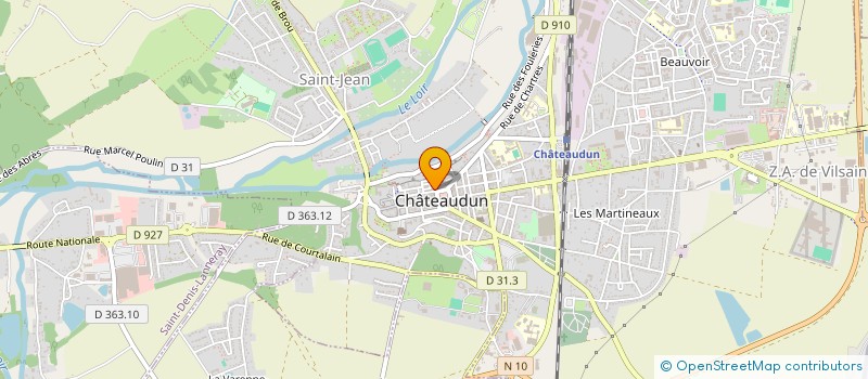 localisation de l'entreprise UNION LOCALE CGT CHATEAUDUN à CHATEAUDUN
