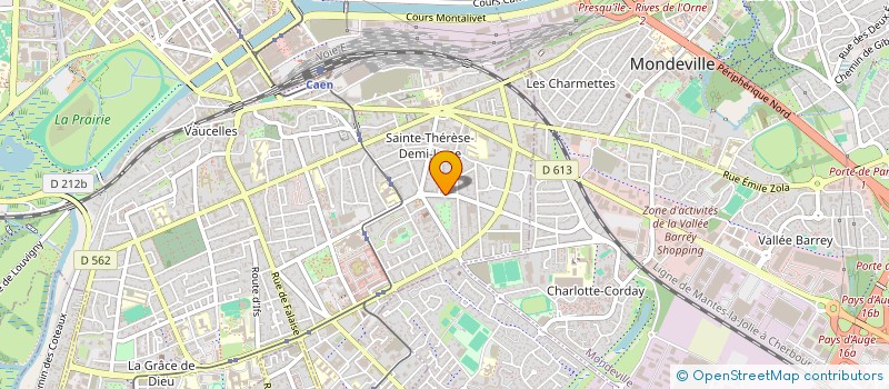 localisation de l'entreprise UNION LOCALE CGT DE CAEN à CAEN