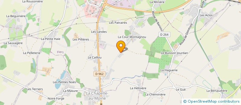 localisation de l'entreprise UNION LOCALE CGT DE FLERS à FLERS