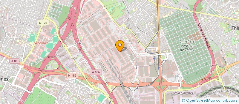 localisation de l'entreprise UNION LOCALE CGT DE RUNGIS ET SES REGIONS  RUNGIS