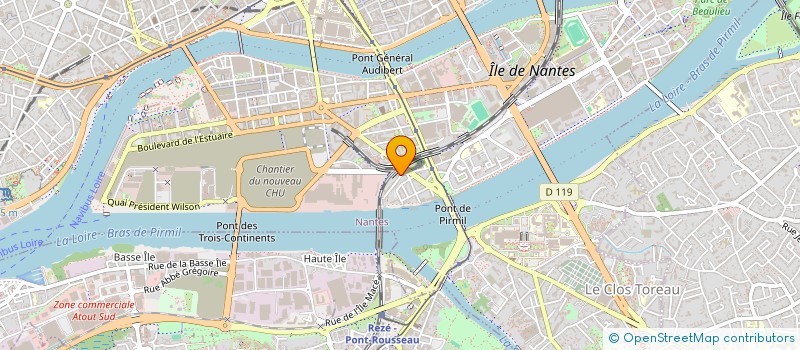 localisation de l'entreprise UNION LOCALE CGT FO DE NANTES ET SA REGION à NANTES
