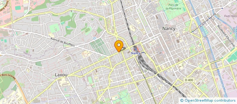 localisation de l'entreprise UNION LOCALE DE LA CONFEDERATION FRANCAISE DE L'ENCADREMENT-CGC DE NANCY-METROPOLE  NANCY