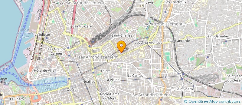 localisation de l'entreprise UNION LOCALE DES SYNDICATS AUTOGESTIONNAIRES DE MARSEILLE à MARSEILLE