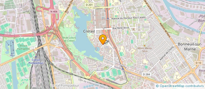 localisation de l'entreprise UNION LOCALE DES SYNDICATS CGT CRETEIL à CRETEIL