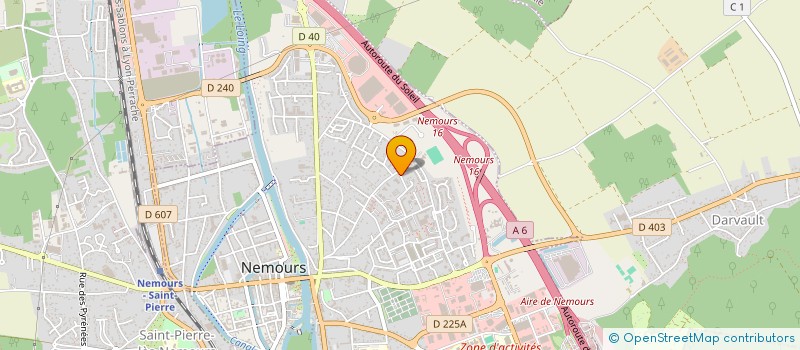 localisation de l'entreprise UNION LOCALE DES SYNDICATS CGT DE NEMOURS ET SA REGION à NEMOURS