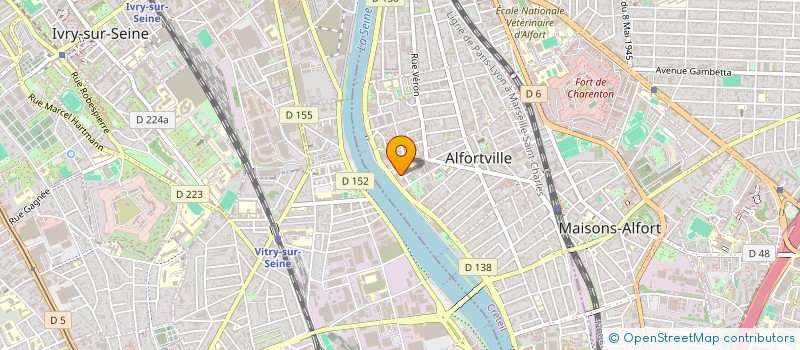 localisation de l'entreprise UNION LOCALE FORCE OUVRIERE ALFORTVILLE-MAISONS ALFORT ... à ALFORTVILLE