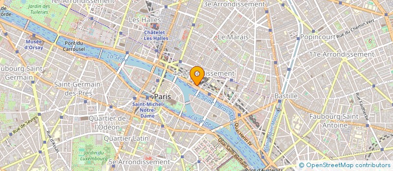 localisation de l'entreprise UNION LOCALE SYNDIC CGT 4E ARROND PARIS  PARIS