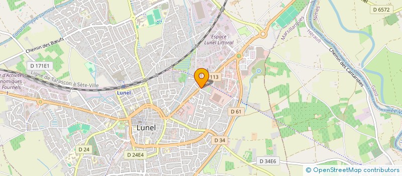 localisation de l'entreprise UNION LOCATION INDEPENDANT SERVICE  LUNEL