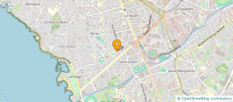localisation de l'entreprise UNION LUMIERE à MARSEILLE