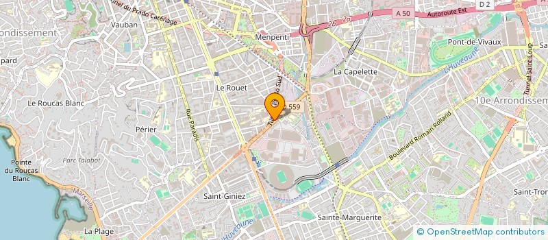 localisation de l'entreprise UNION MACONNERIE GENERALE à MARSEILLE