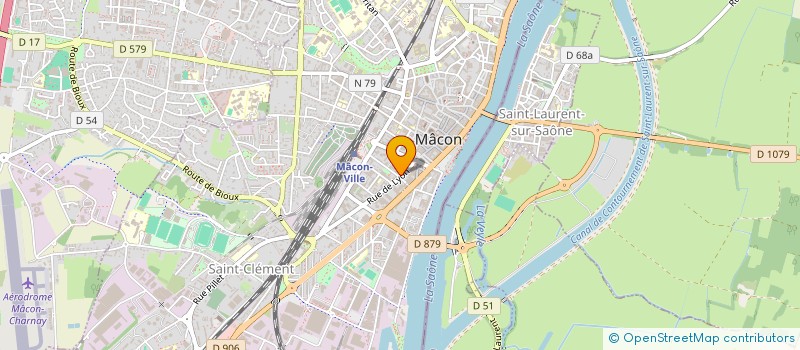 localisation de l'entreprise UNION METIERS INDUS HOTE SAONE-LOIRE à MACON